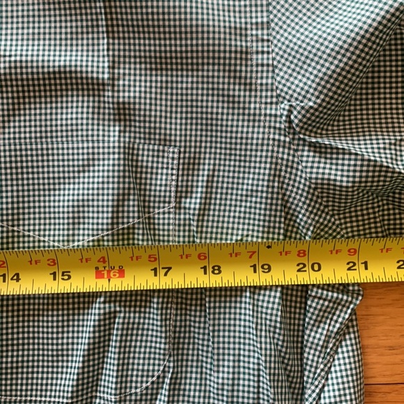 Luciano Barbera L green mini check shirt - Picture 3 of 3